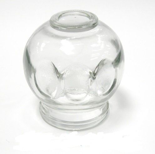 Glass Fire Cupping Jars with FINGER GRIPS